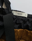 PRADA SS2009 Bronze Pencil Skirt XS