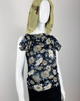 ISSEY MIYAKE Double-Layered Silk Scarf