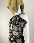 JEAN COLONNA SS2003 Flower Top M