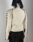 CHRISTIAN LACROIX Beige Denim Jacket M