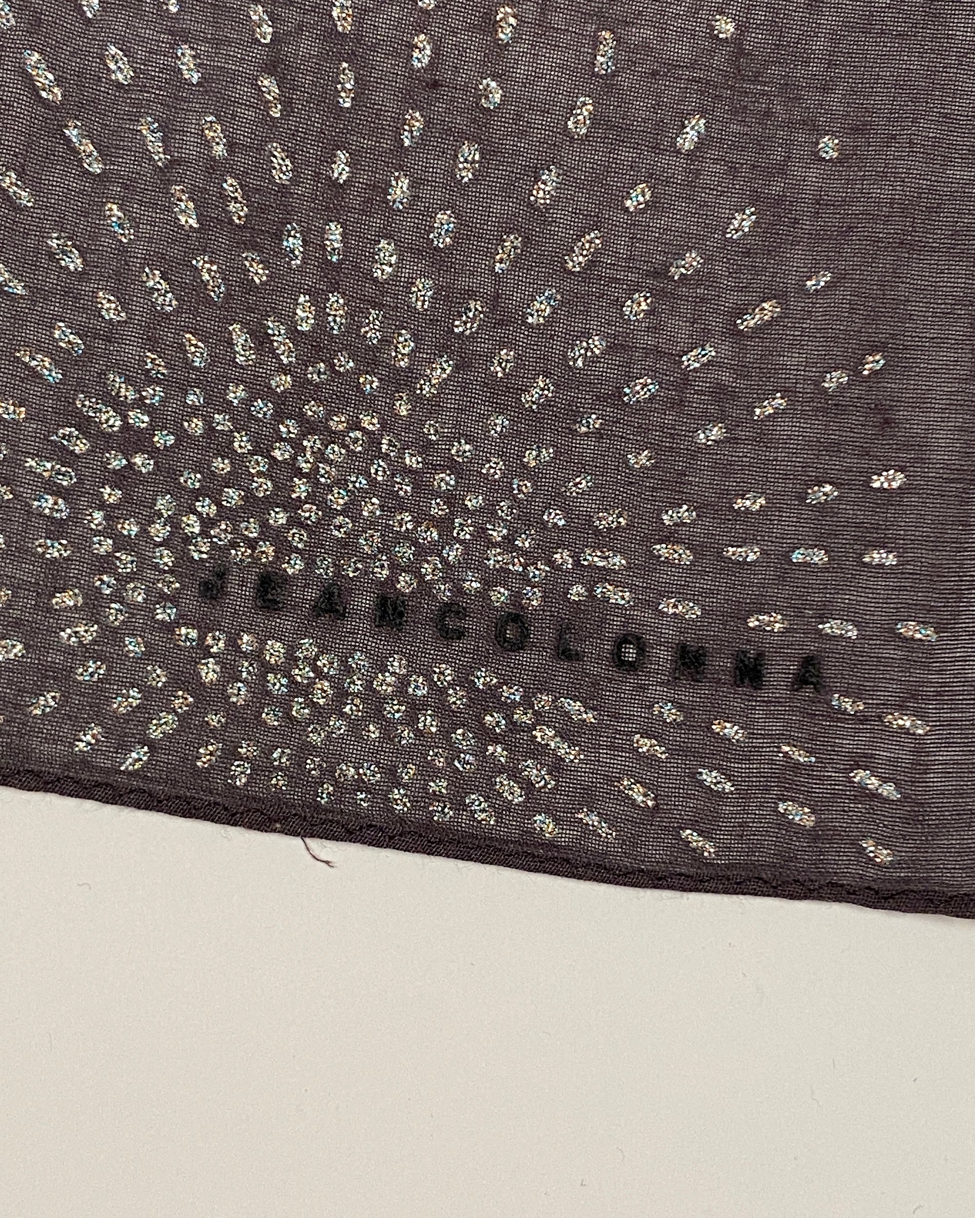JEAN COLONNA SS1998 Brown Scarf