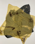 ISSEY MIYAKE Double-Layered Silk Scarf
