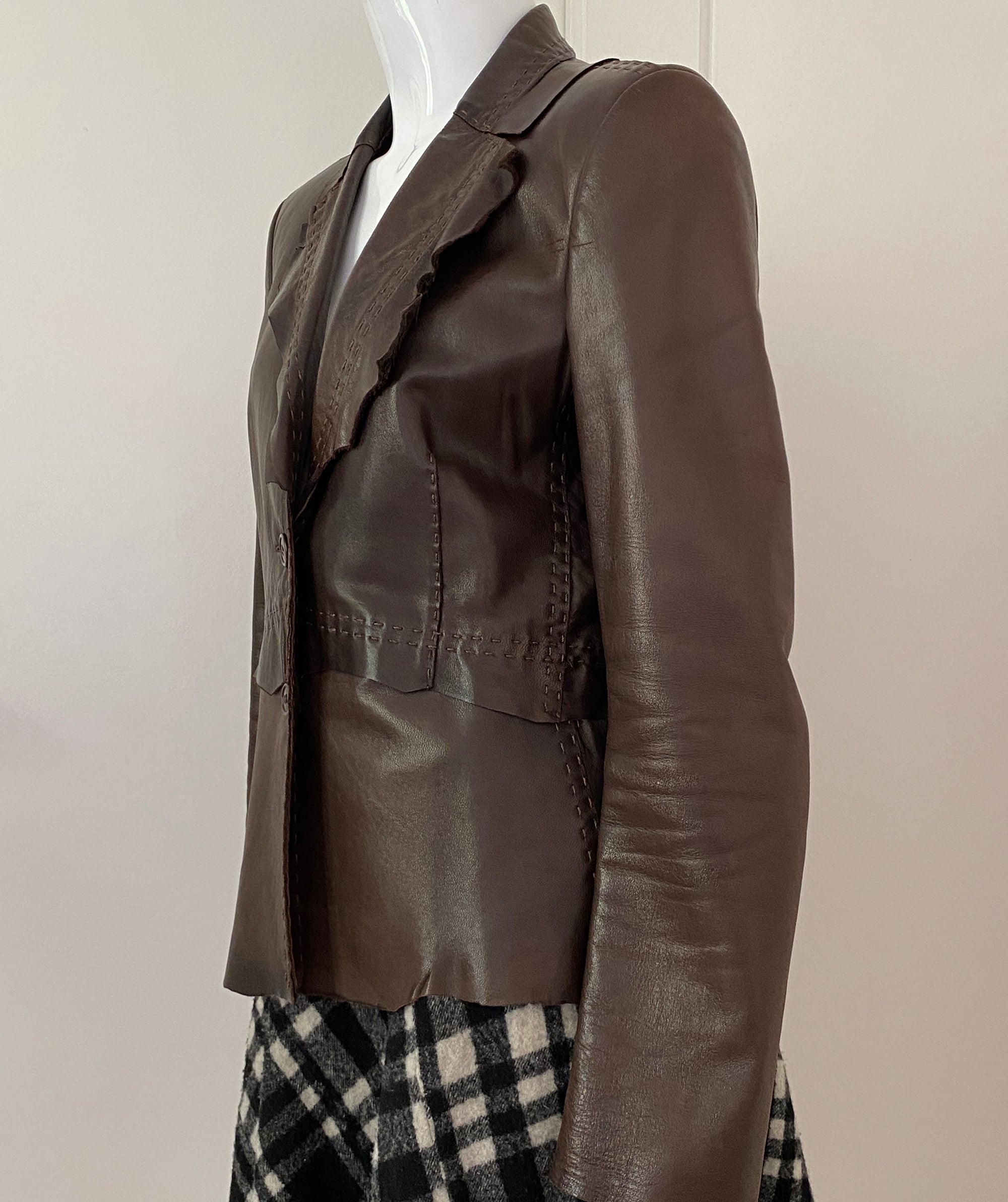 STRENESSE Leather Jacket S