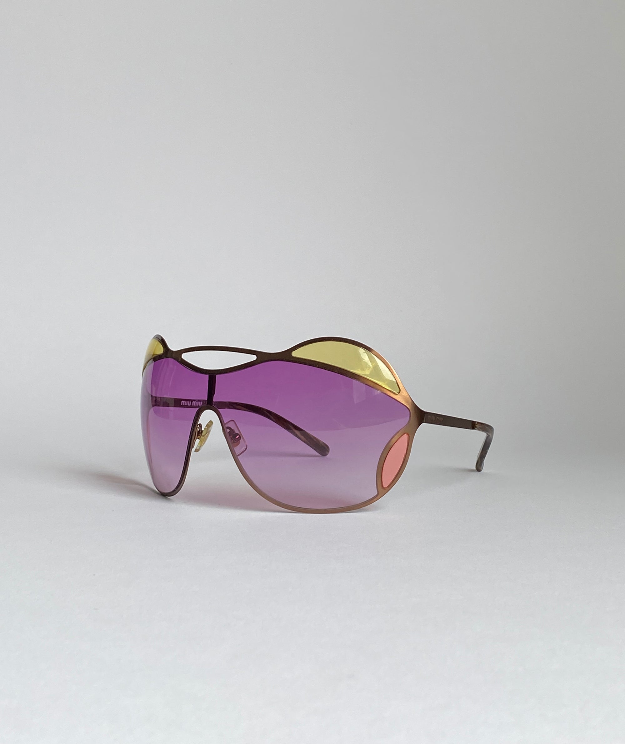 MIU MIU Oversized Butterfly Sunglasses