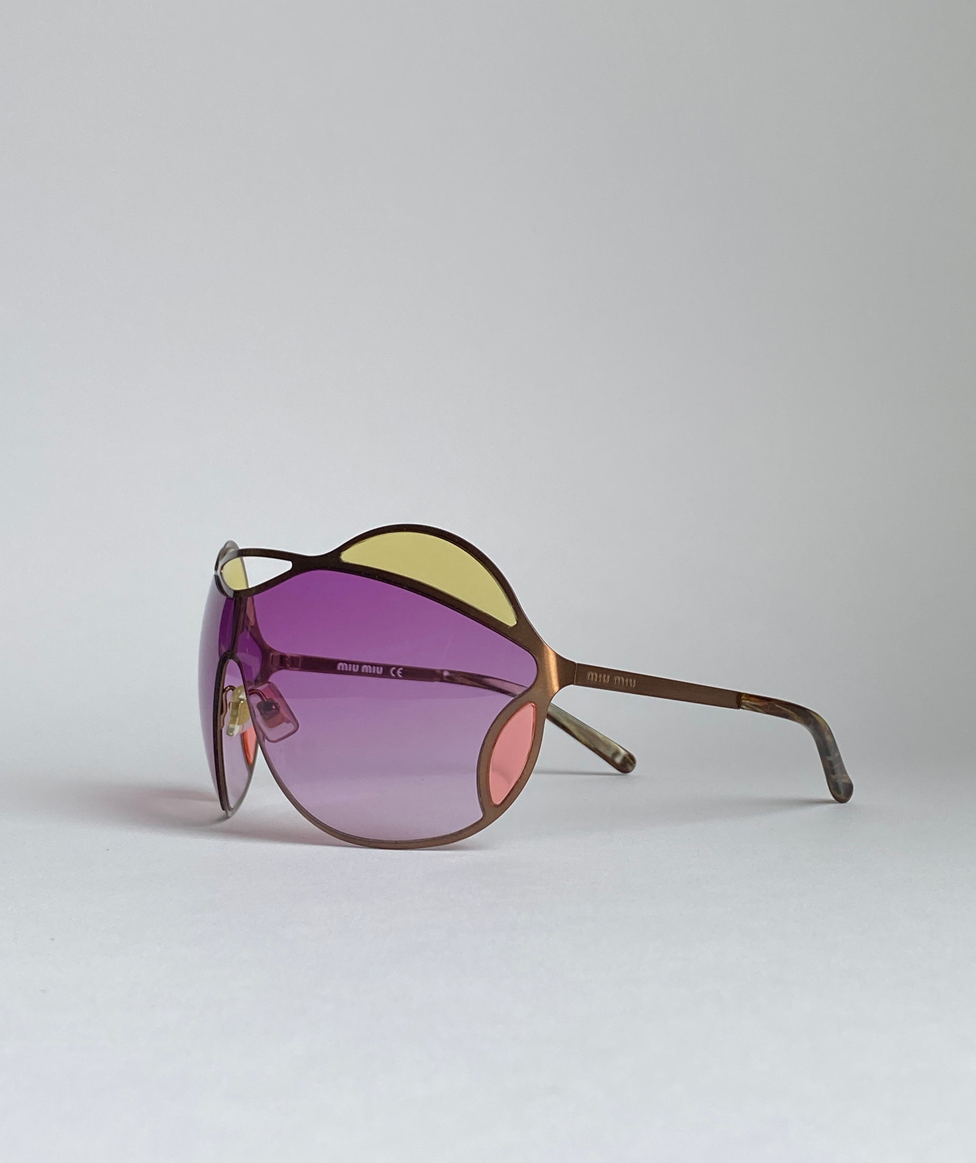 MIU MIU Oversized Butterfly Sunglasses