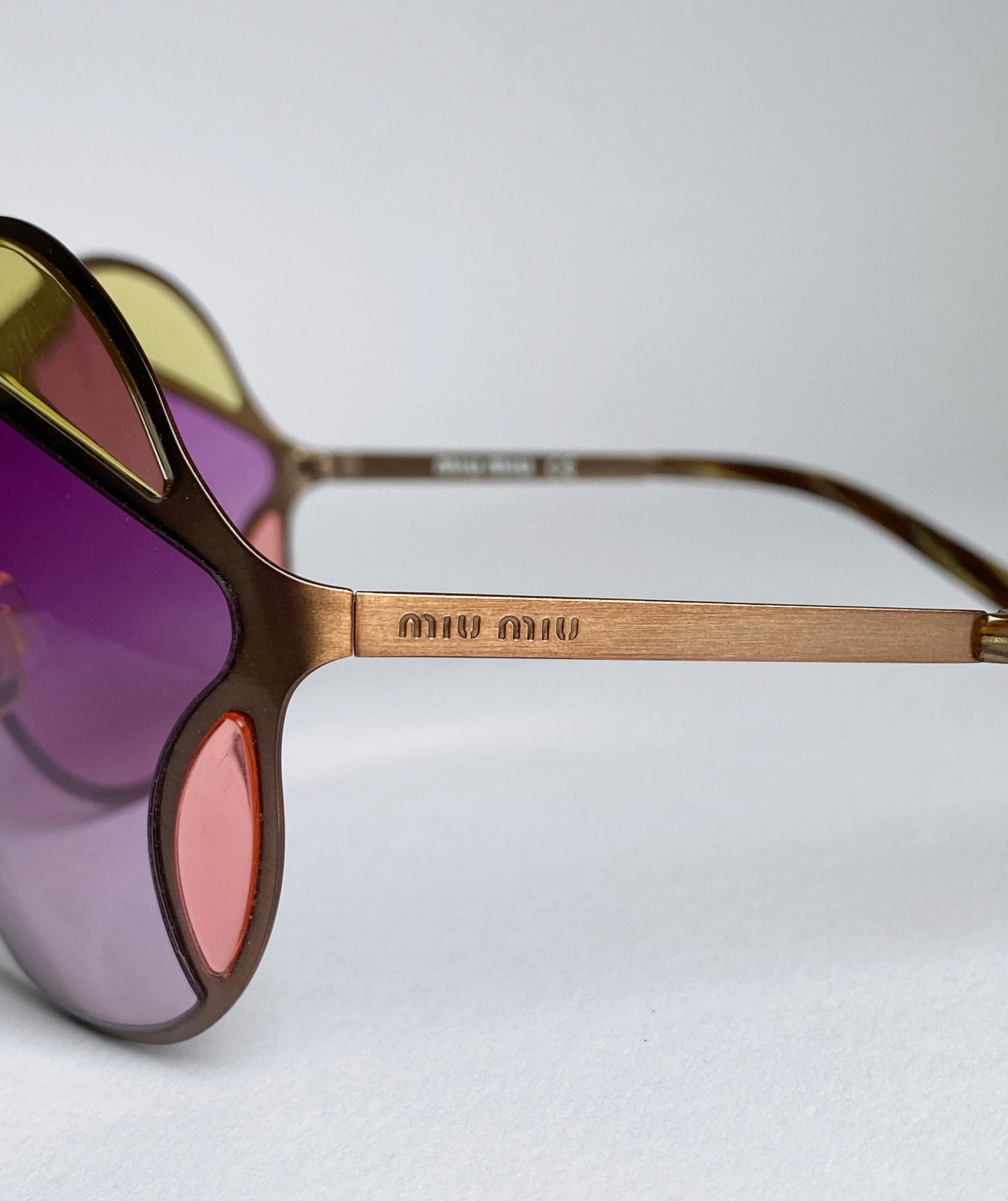 MIU MIU Oversized Butterfly Sunglasses