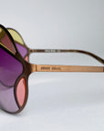 MIU MIU Oversized Butterfly Sunglasses