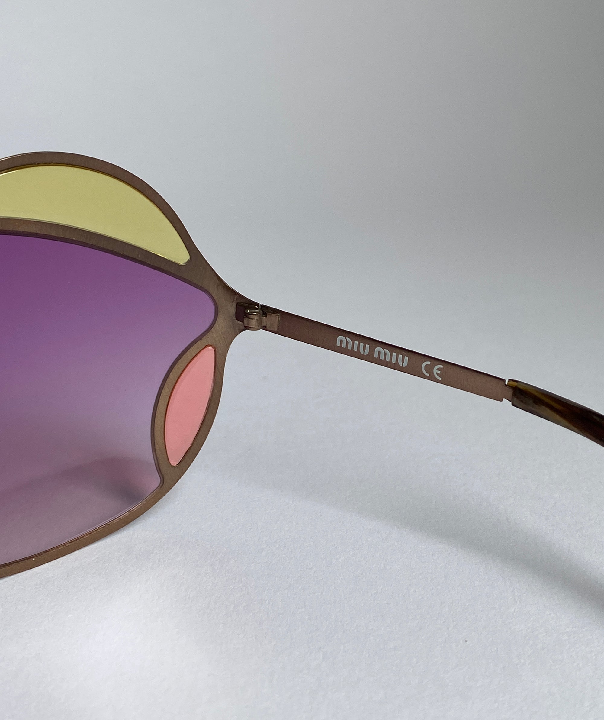 MIU MIU Oversized Butterfly Sunglasses
