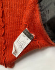 JEAN COLONNA Mohair & Faux Fur Sweater S