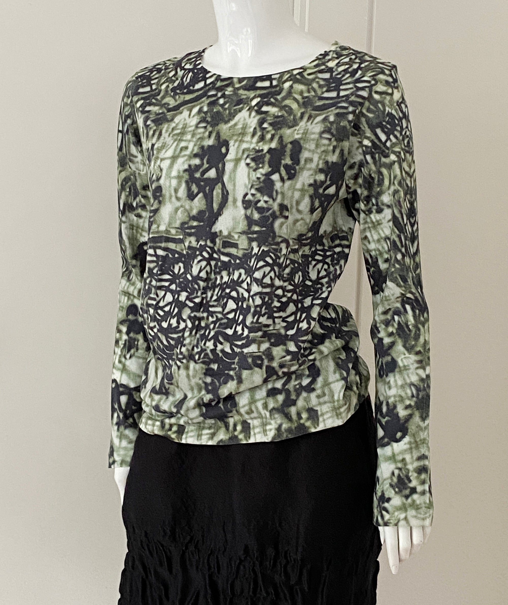 ZUCCA Scribble Top M