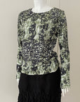 ZUCCA Scribble Top M