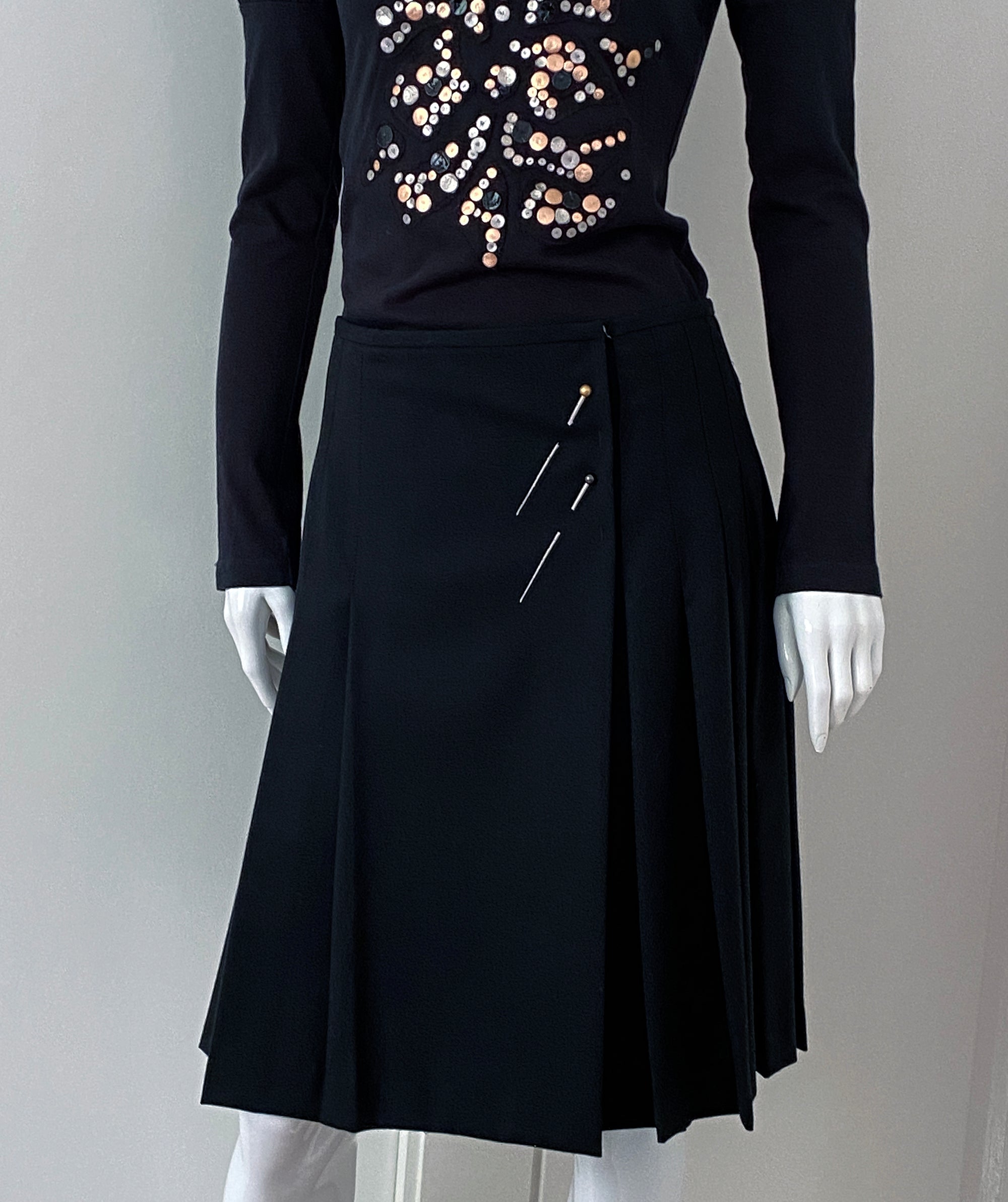 JEAN PAUL GAULTIER Wrap-Around Skirt M