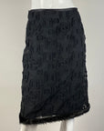 Black Mesh Skirt S