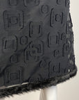 Black Mesh Skirt S