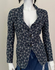 JUNYA WATANABE 2008 Flower Denim Jacket XS
