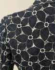 JUNYA WATANABE 2008 Flower Denim Jacket XS