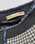 BALENCIAGA PREFALL 2006 Houndstooth Skirt S