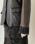 DKNY Leather Jacket M
