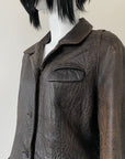 DKNY Leather Jacket M