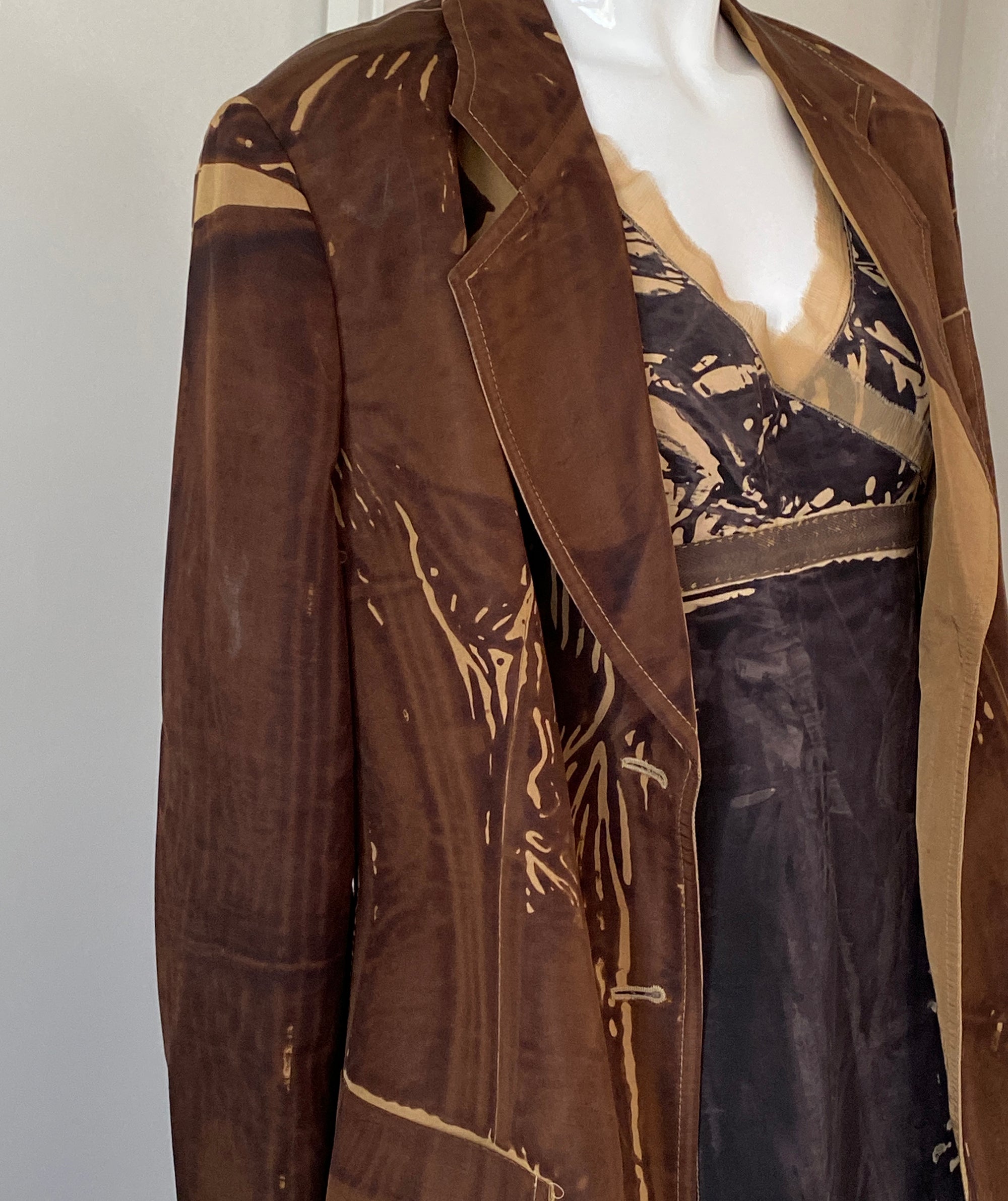 PRADA SS2005 Silk Set L