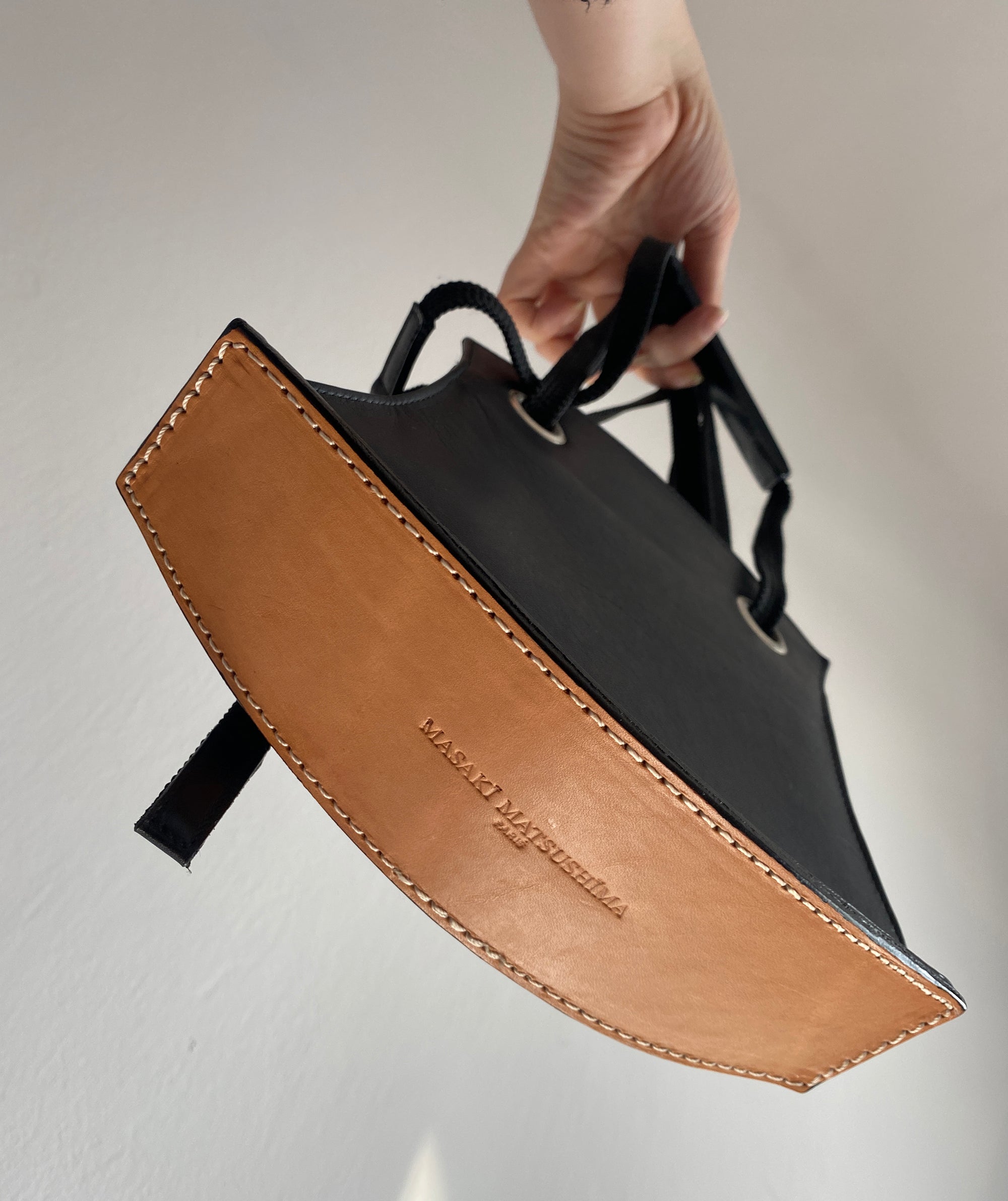 MASAKI MATSUSHIMA Mini Leather Handbag