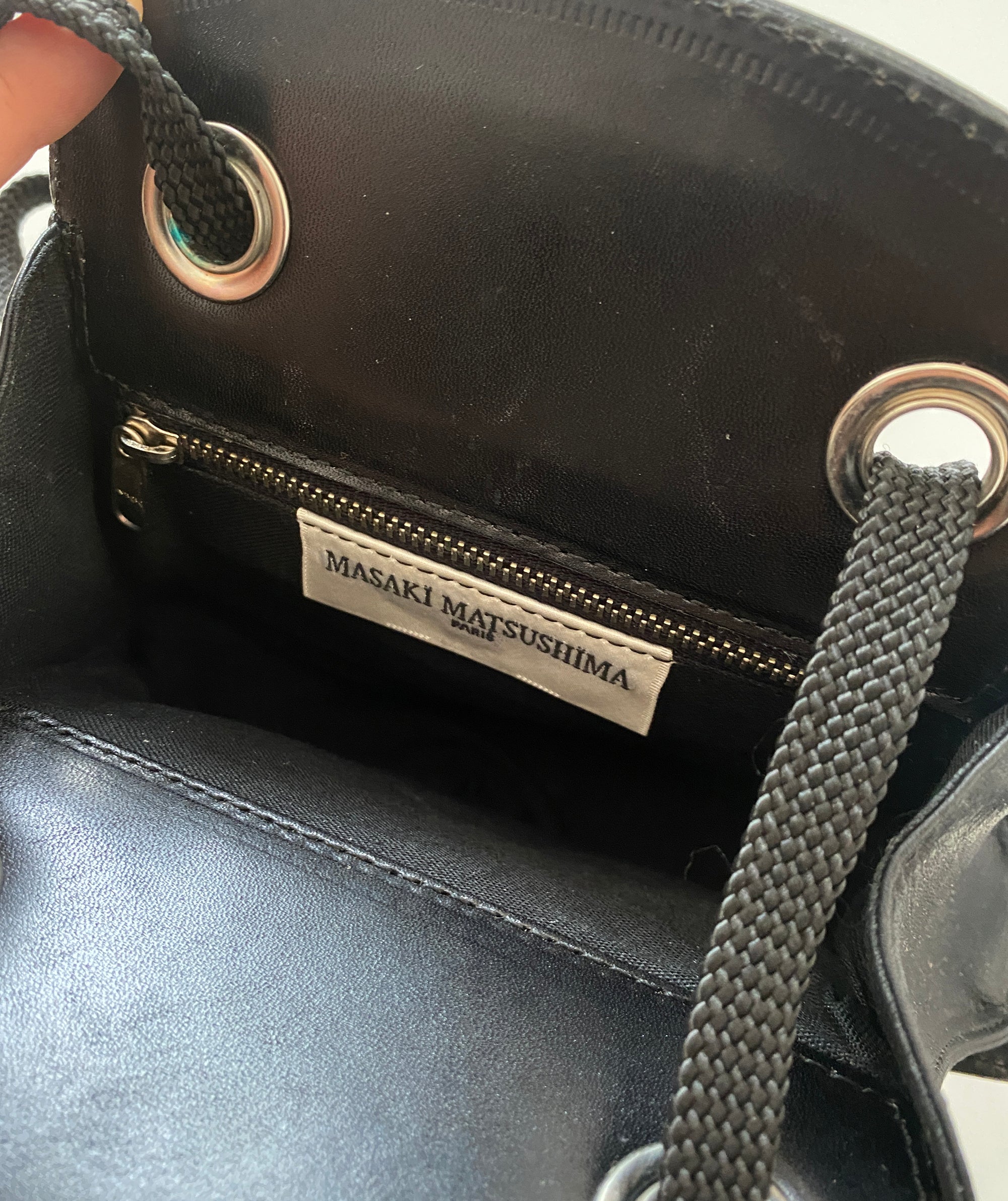 MASAKI MATSUSHIMA Mini Leather Handbag