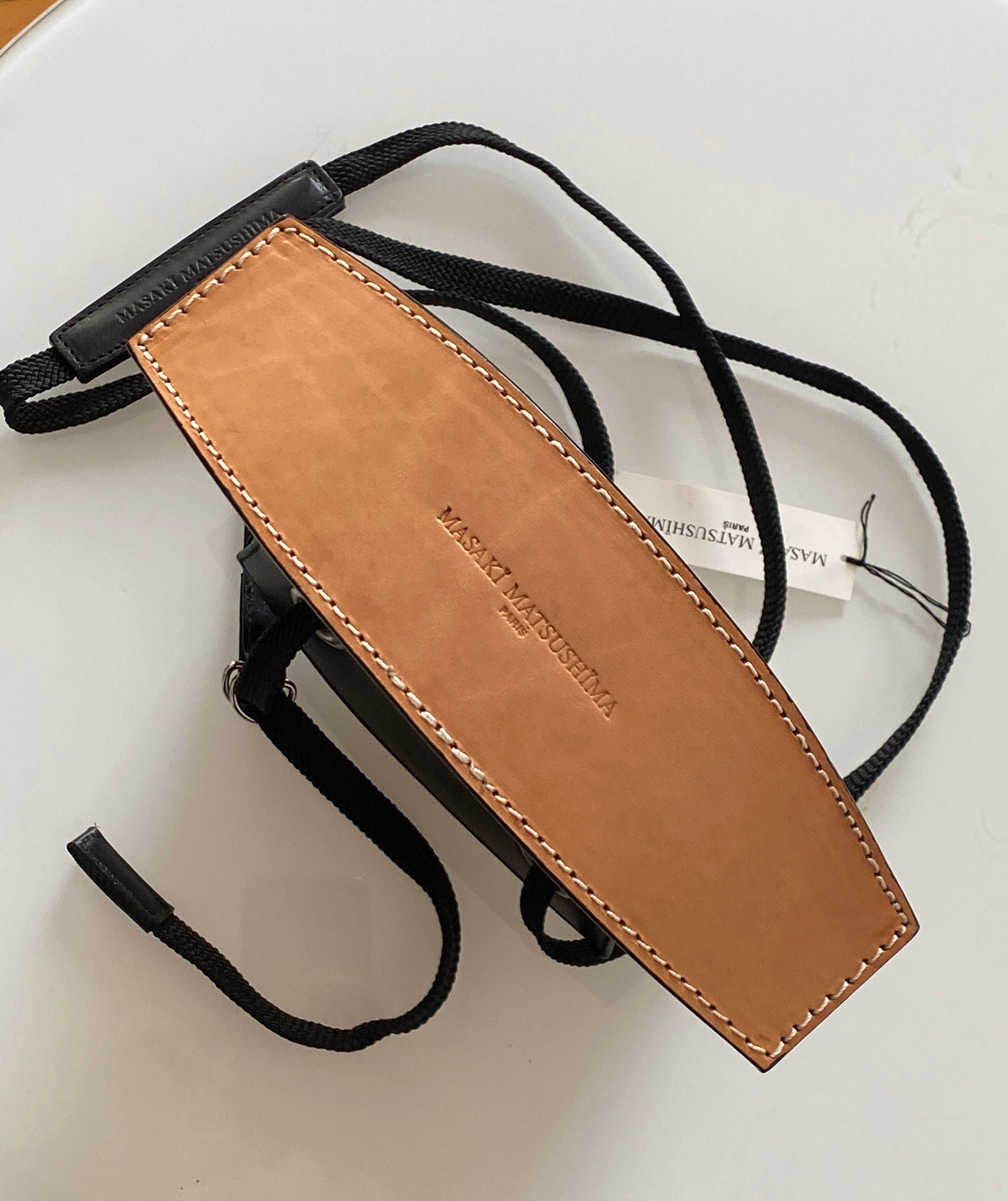 MASAKI MATSUSHIMA Mini Leather Handbag