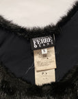 GIANFRANCO FERRE Faux Fur Top S
