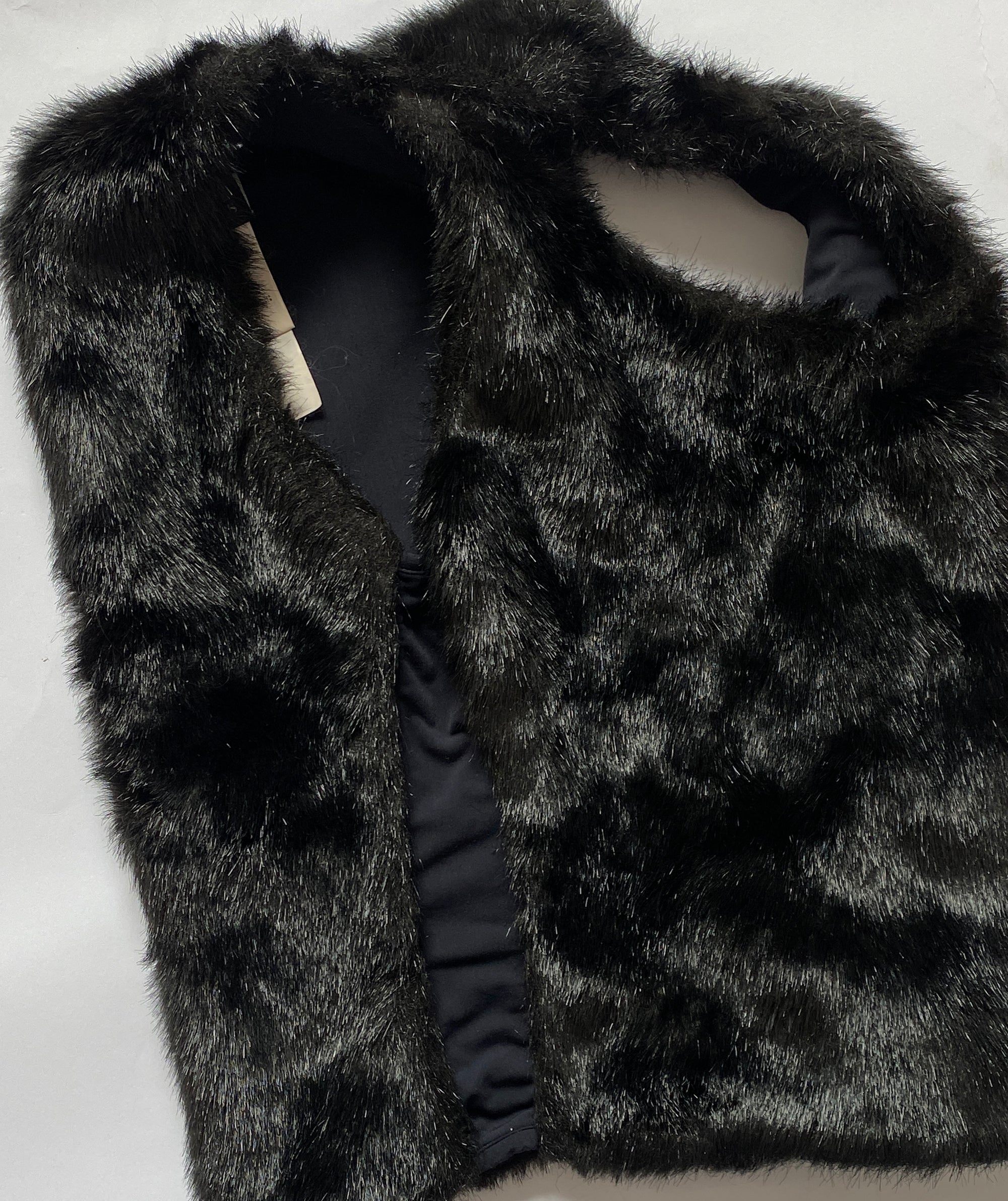 GIANFRANCO FERRE Faux Fur Top S