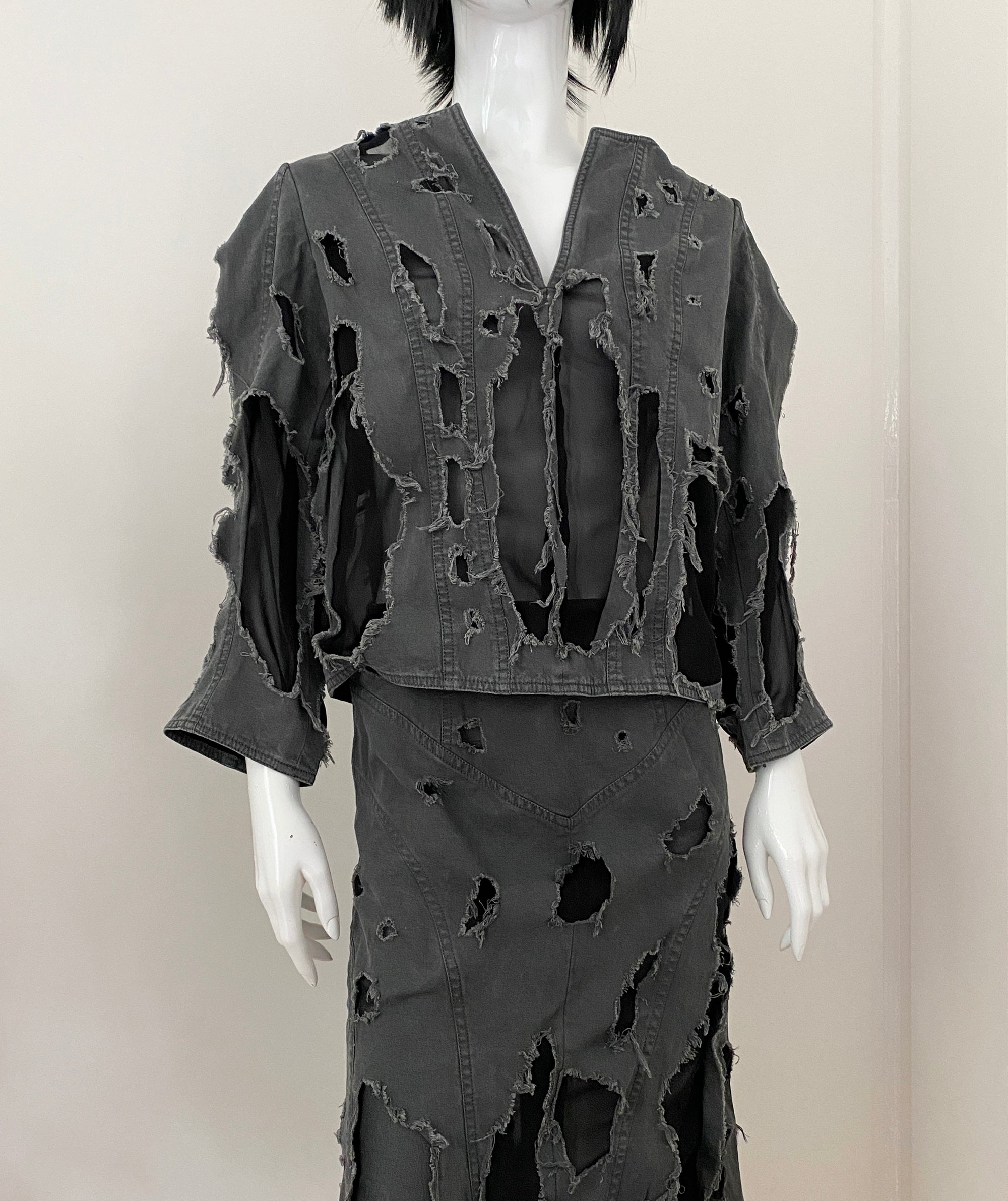 5351 POUR LES FEMMES Denim Ensemble S