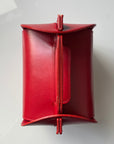 ISSEY MIYAKE Leather Folding Box Bag