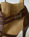 MIHARA YASUHIRO Suede Sock Heels 37