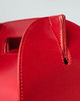 ISSEY MIYAKE Leather Folding Box Bag