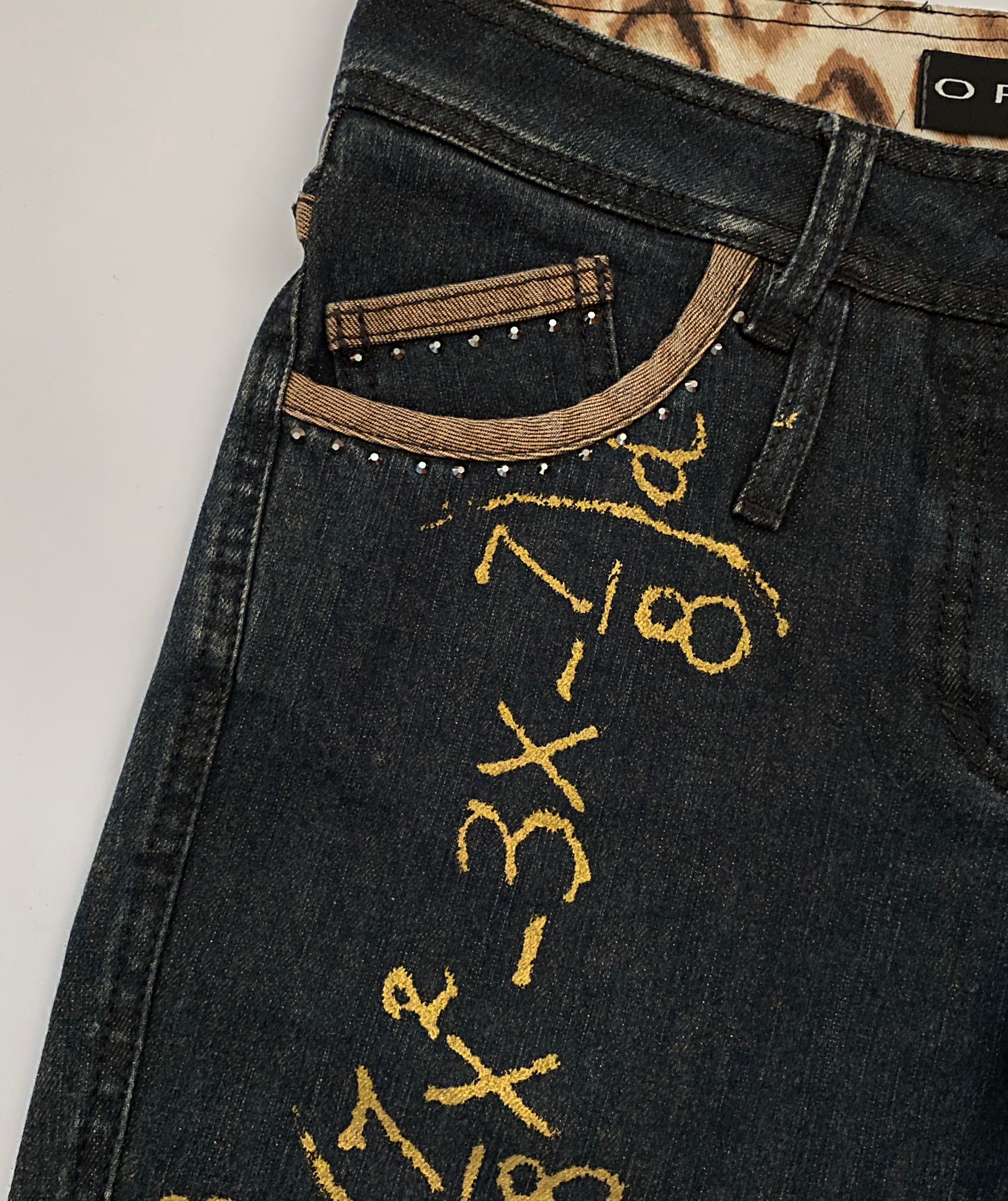 OPPIO Denim Capri Pants S