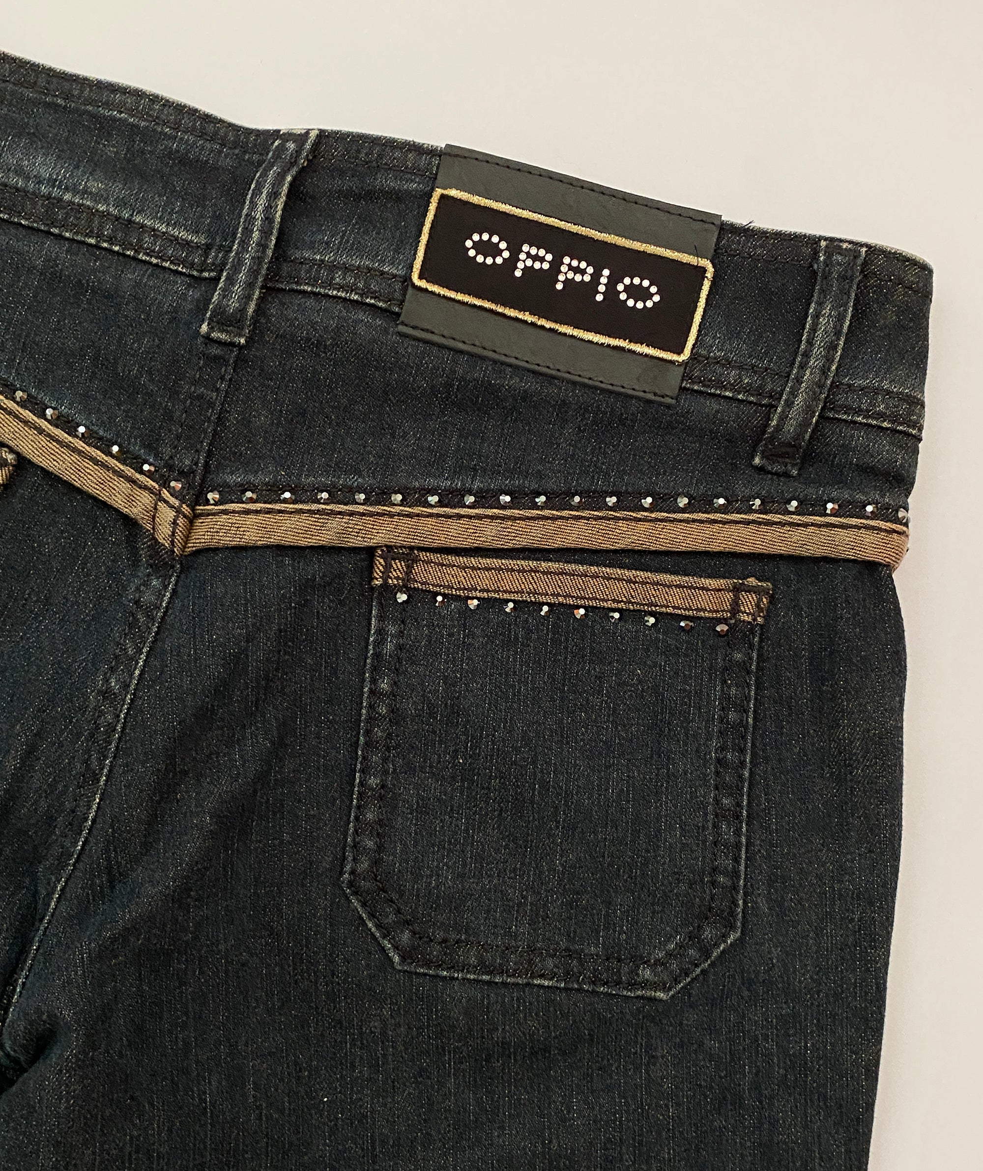 OPPIO Denim Capri Pants S