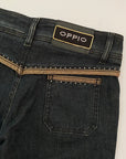 OPPIO Denim Capri Pants S