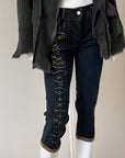 OPPIO Denim Capri Pants S