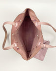 PRADA 2000 Pink Leather Tote Bag