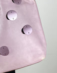 PRADA 2000 Pink Leather Tote Bag