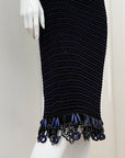 PRADA Knitted Tube Dress/Skirt with Beads S