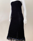 PRADA Knitted Tube Dress/Skirt with Beads S