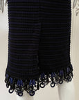 PRADA Knitted Tube Dress/Skirt with Beads S