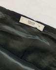 PRADA AW2007 Silk Lizard Skirt S