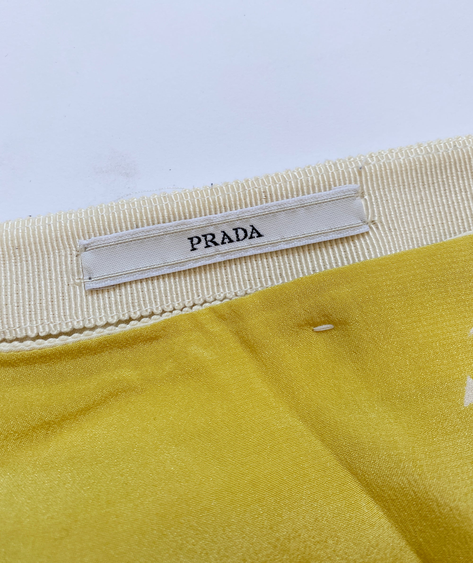 PRADA SS2001 Silk Skirt M