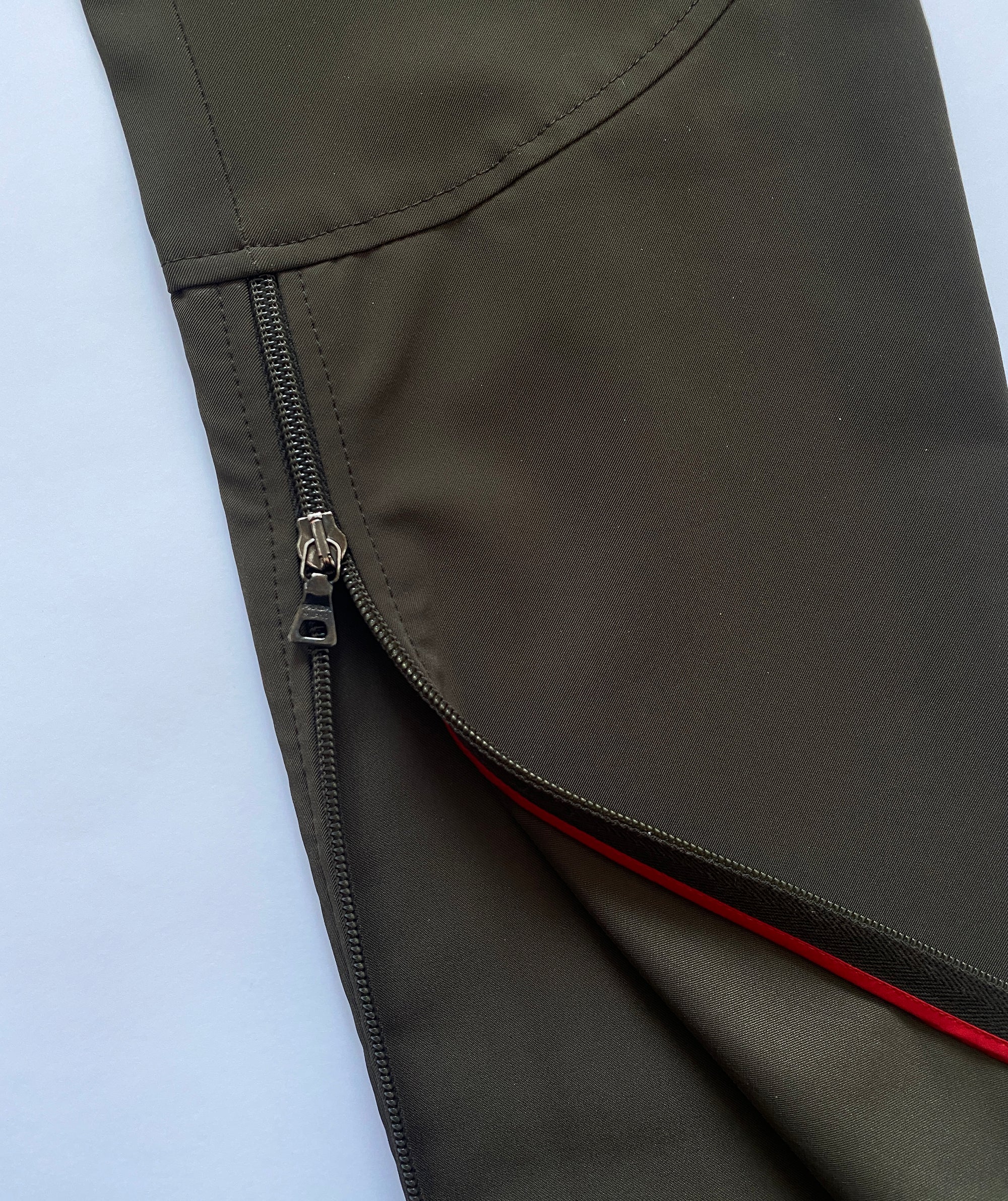 PRADA 1999 Khaki Nylon Pants M/L