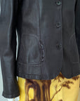 COLLECTION PRIVÈE Leather Jacket M