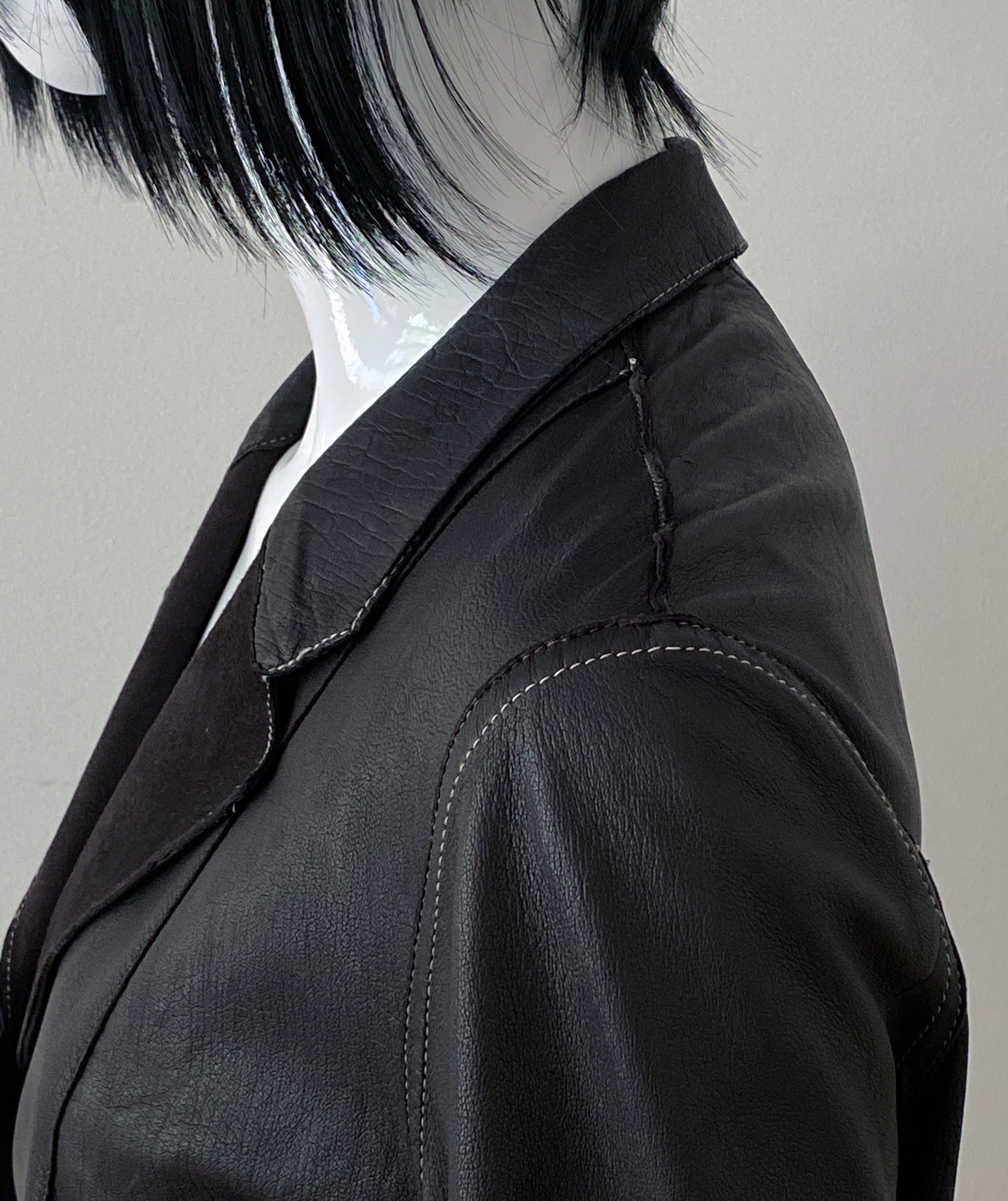 COLLECTION PRIVÈE Leather Jacket M