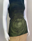 PRADA FW2003 Silk Spiral Top XS/S