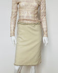 ZUCCA 1999/2000 Faux Fur Skirt S