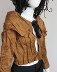 PRADA SS2009 Bronze Jacket M